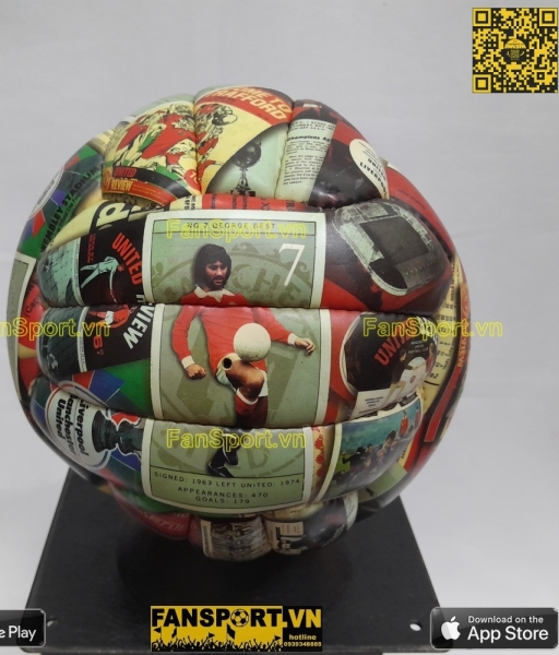Ball Manchester united legends size 5 Charlton Law Best Stepney Stiles