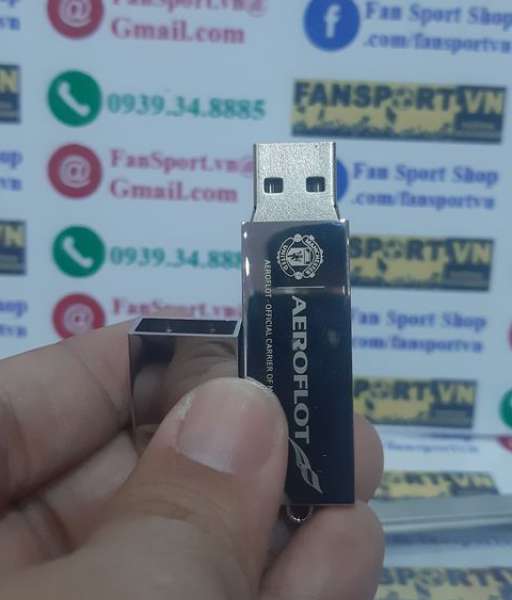 USB 14 GB Aeroflot Manchester United grey box