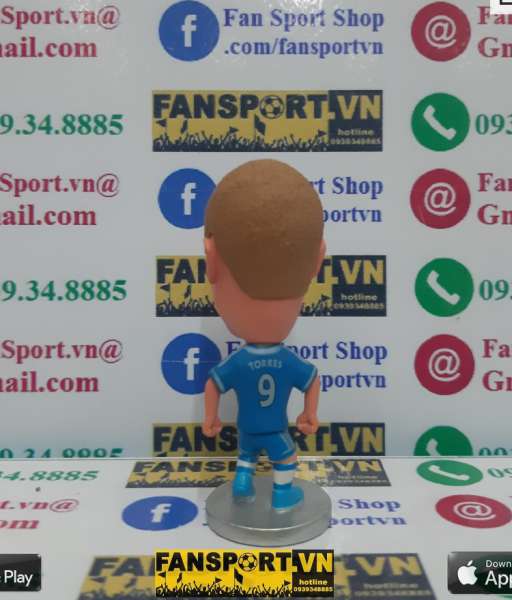 Tượng Fernando Torres 9 Chelsea 2013-2014 home blue kodoto figures