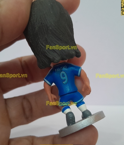 Tượng Radamel Falcao 9 Chelsea 2015-2016 home blue soccerwe