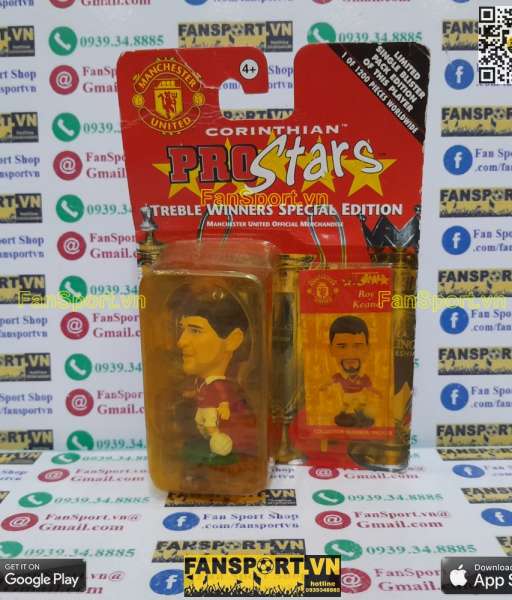 Tượng Keane 16 Manchester United 1999 Treble Winners corinthian PRO078