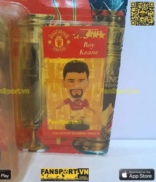 Tượng Keane 16 Manchester United 1999 Treble Winners corinthian PRO078