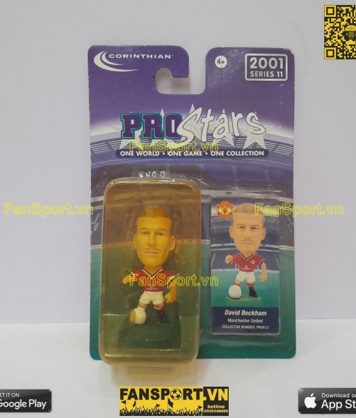 Tượng Beckham 7 Manchester United 2000 2001 2002 home corinthan PRO413