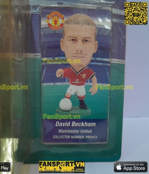 Tượng Beckham 7 Manchester United 2000 2001 2002 home corinthan PRO413