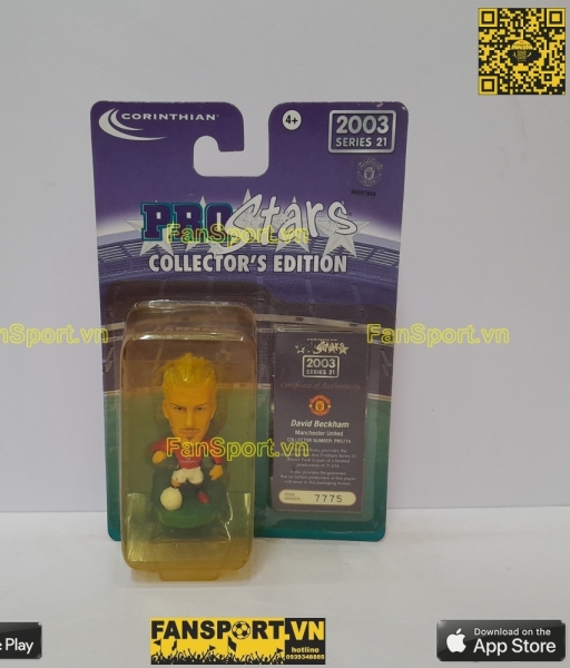 Tượng Beckham 7 Manchester United 2002-2003 home corinthian PRO774