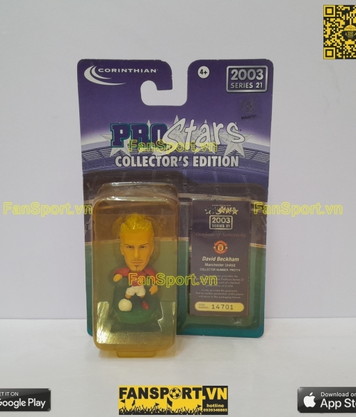 Tượng Beckham 7 Manchester United 2002-2003 home corinthian PRO774