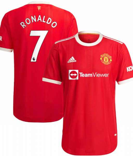 Áo Ronaldo 7 Manchester United 2021 2022 home shirt authentic H31090