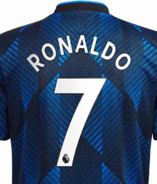Áo Ronaldo 7 Manchester United 2021 2022 third shirt jersey fan GM4616