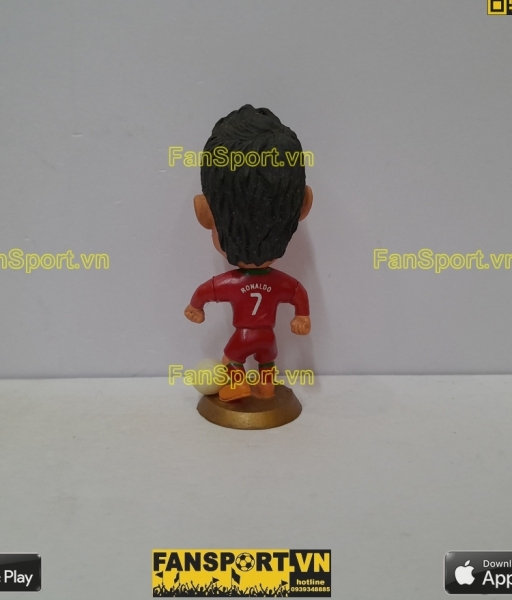 Tượng Cristiano Ronaldo 7 Portugal 2008 2009 2010 home red kodoto ball