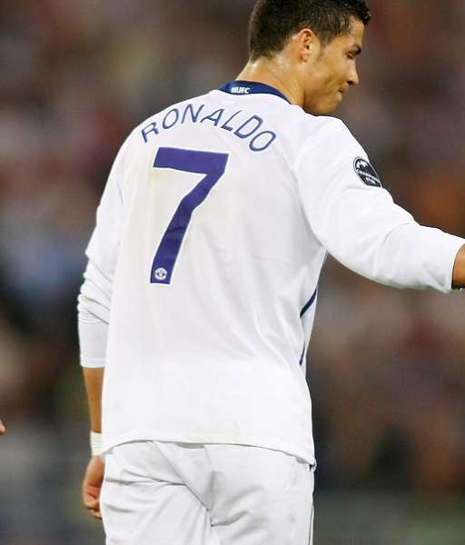 Nameset Ronaldo 7 Manchester United 2008 2009 Champion League away