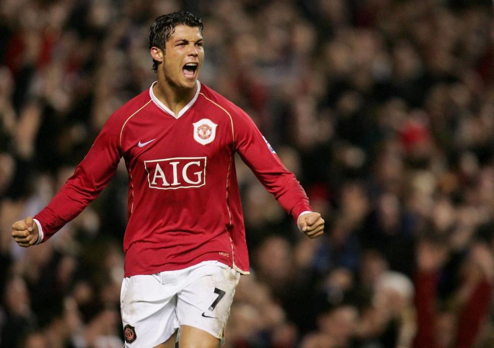 Nameset OFFICIAL Ronaldo 7 Manchester United Premier League 2003 2007