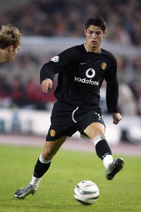 Nameset Ronaldo 7 Manchester United Premier League 2003 2007 white