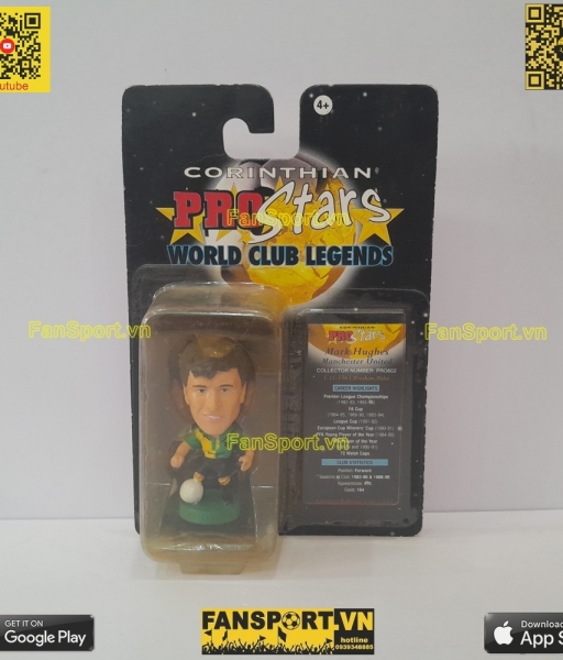 Tượng Hughes 10 Manchester United 1992 1995 third corinthian PRO602