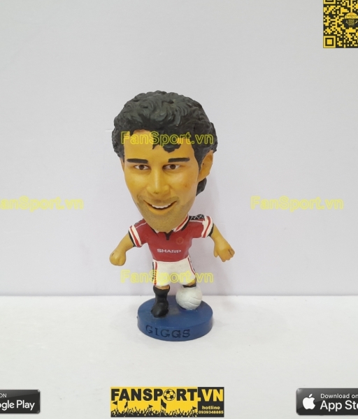 Tượng Giggs 11 Manchester United 1998 1999 2000 home corinthian PTSE11