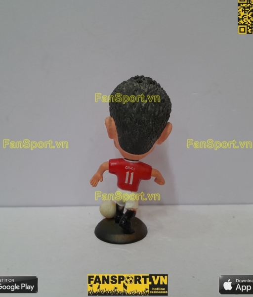 Tượng Ryan Giggs 11 Manchester United 2011 2012 home red kodoto ball