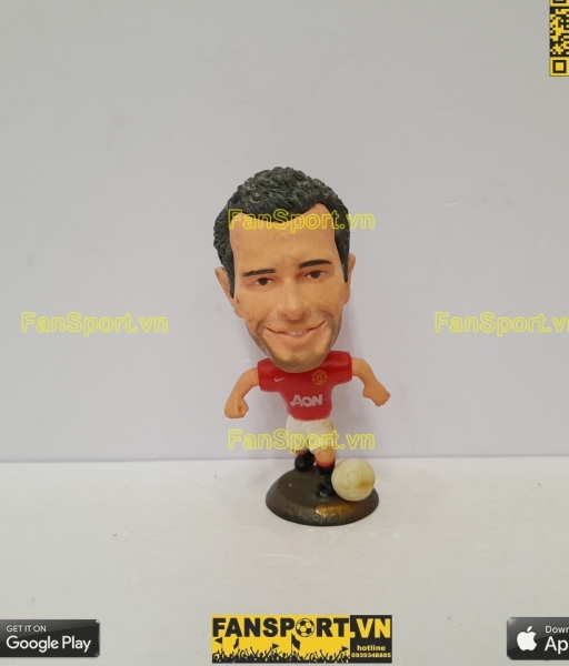 Tượng Ryan Giggs 11 Manchester United 2011 2012 home red kodoto ball