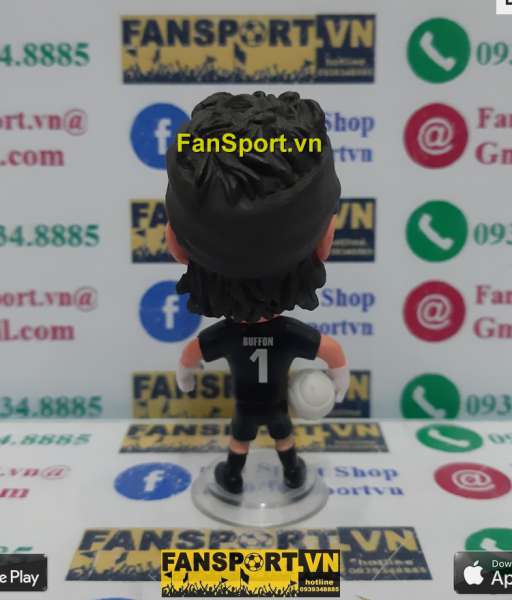 Tượng Gianluigi Buffon 1 Juventus 2012-2013 home black kodoto