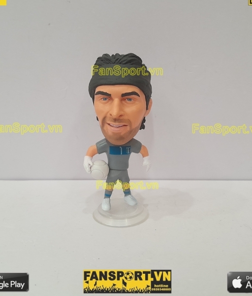 Tượng Gianluigi Buffon 1 Italy 2012-2013 away grey kodoto ball Ý