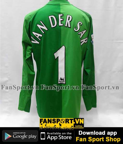 Áo Van Der Sar 1 Manchester United 2006-2007 shirt jersey goalkeeper