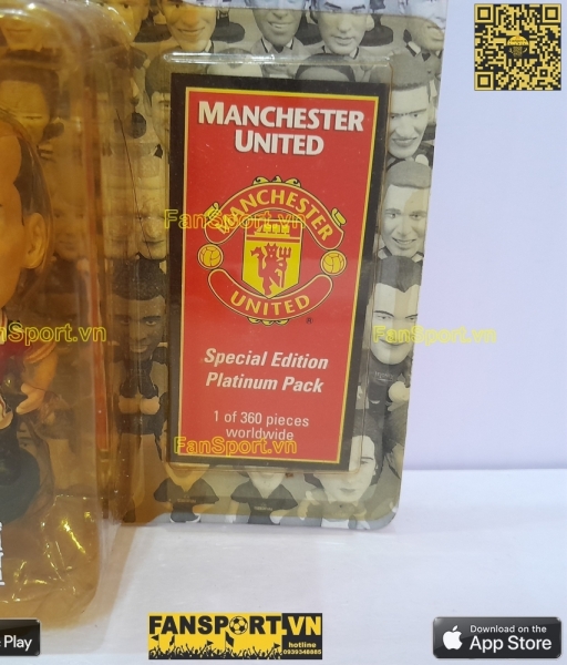 Tượng Jaap Stam 6 Manchester United 1998 1999 2000 corinthian PTSE5