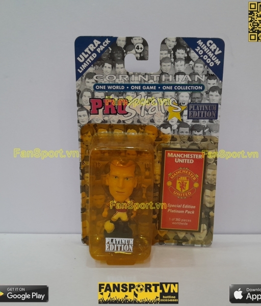 Tượng Jaap Stam 6 Manchester United 1998 1999 2000 corinthian PTSE5