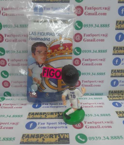 Tượng Luis Figo 10 Real Madrid 1999 2000 home figure target