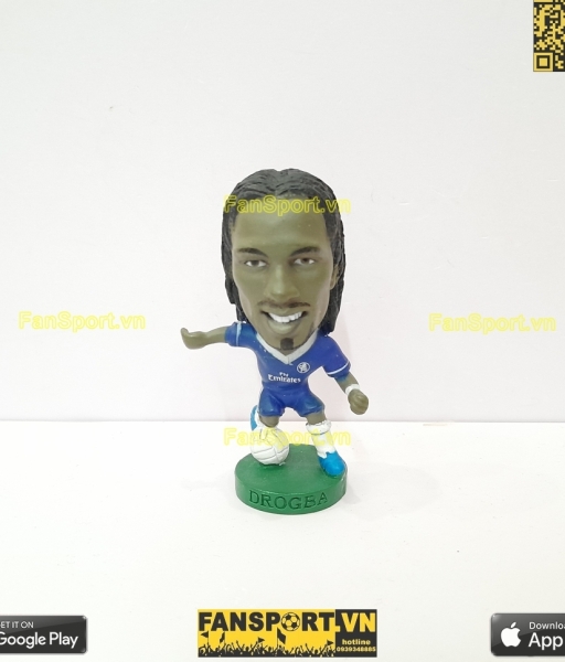 Tượng Didier Drogba 15 Chelsea 2003 2004 2005 home corinthian PR006