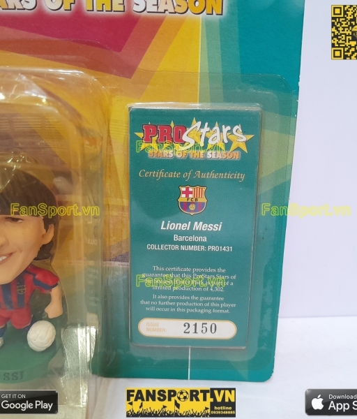 Tượng Messi Barcelona 2005-2006 home corinthian PRO1431 blister 2150