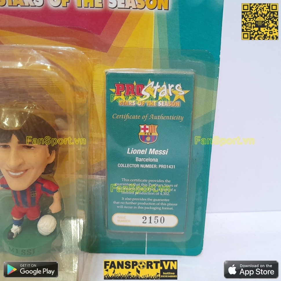 Tượng Messi Barcelona 2005-2006 home corinthian PRO1431 blister 2150