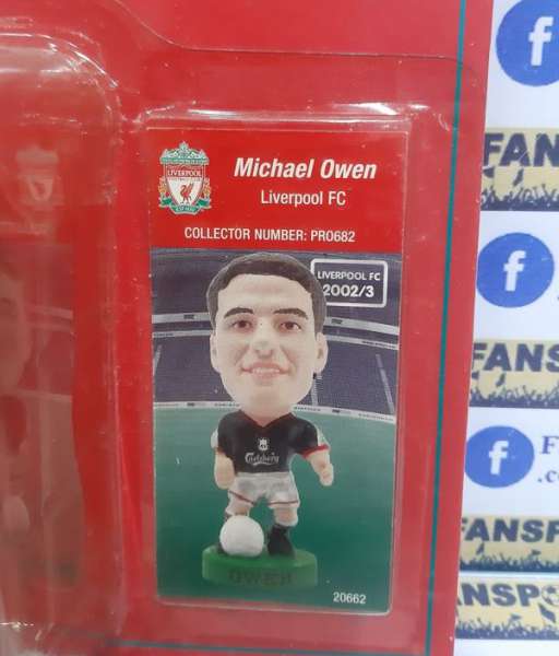 Tượng Michael Owen 10 Liverpool 2002 2003 away corinthian PRO682
