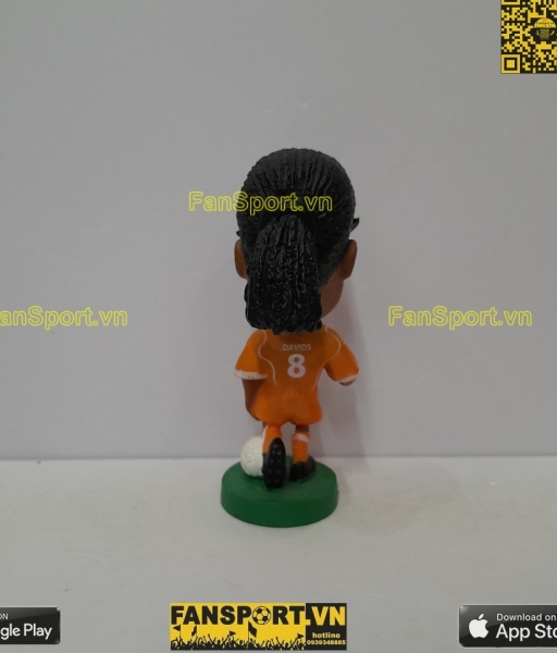 Tượng Edgar Davids 8 Netherlands 2004 2005 2006 home corinthian PR058