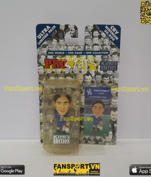 Tượng Lampard 8 Chelsea 2001 2002 2003 home corinthian PRO460 blister