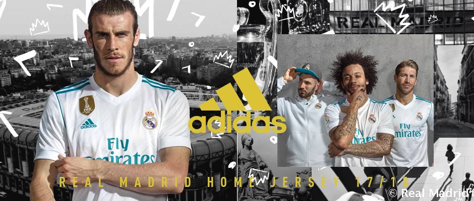 Nón Real Madrid 2017 2018 home white cap Adidas BR7157 BNWT adult hat