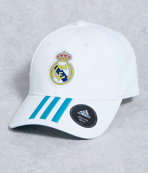 Nón Real Madrid 2017 2018 home white cap Adidas BR7157 BNWT adult hat