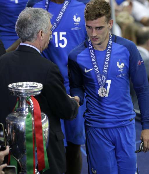 2016 France UEFA Euro silver medal final huy chương 2016