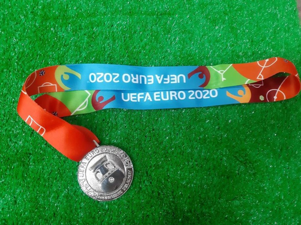 2020 England UEFA Euro silver medal final huy chương 2020