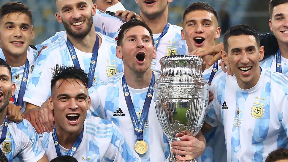 2021 Argentinal Copa America gold medal final huy chương 2021