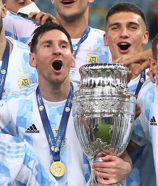 2021 Argentinal Copa America gold medal final huy chương 2021