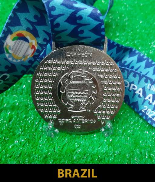 2021 Brazil Copa America silver medal final huy chương 2021