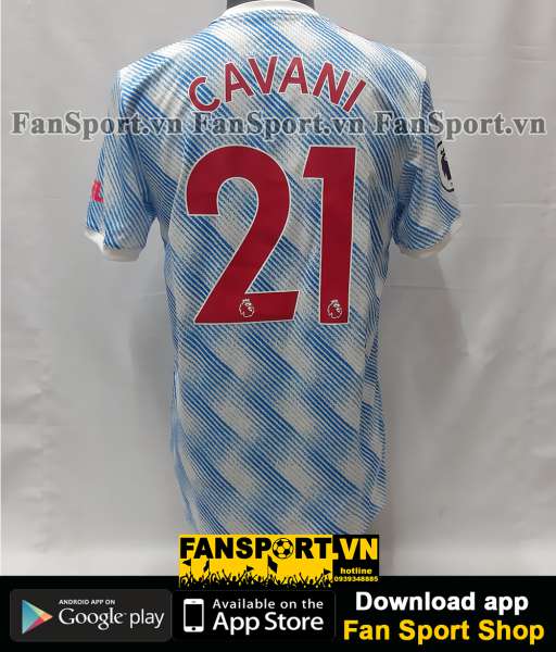 Áo đấu Cavani 21 Manchester United 2021 2022 away shirt jersey GM4621