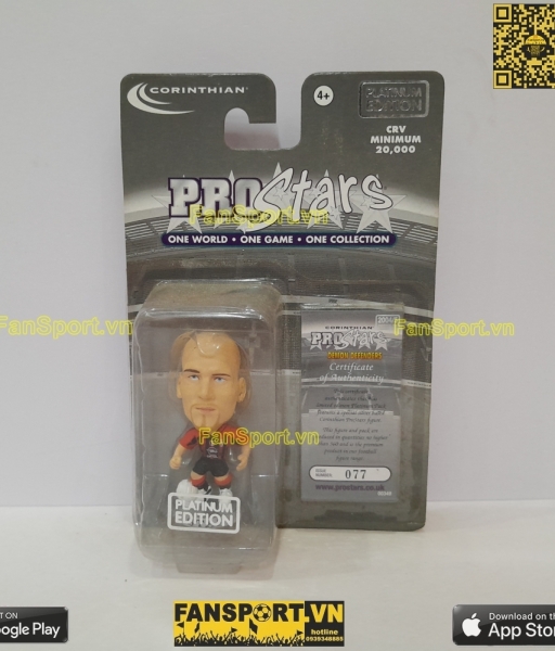 Tượng Jaap Stam 31 AC Milan 2004 2005 home corinthian PP1138 platinum