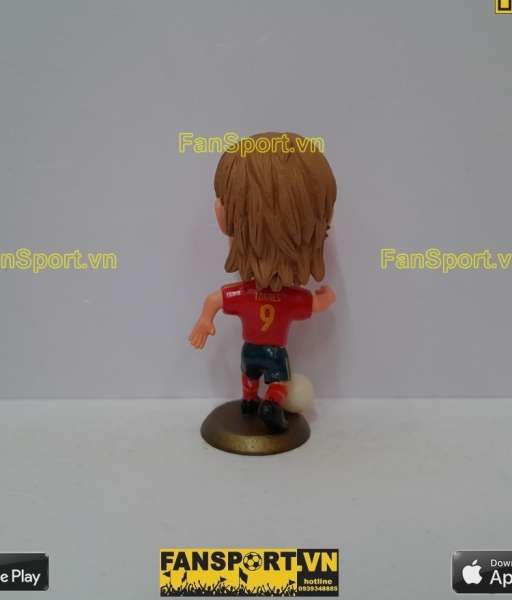 Tượng Fernando Torres 9 Spain 2012 2013 home red kodoto Tây Ban Nha