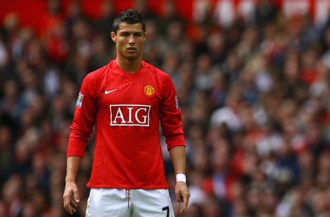 Áo Ronaldo 7 Manchester United 2007-2008-2009 home shirt jersey red