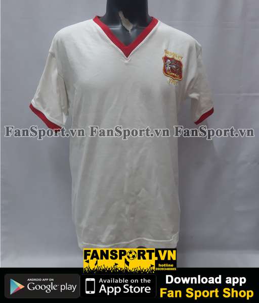 Áo đấu Manchester United FA Cup Final 1957 away shirt jersey 1956-1963