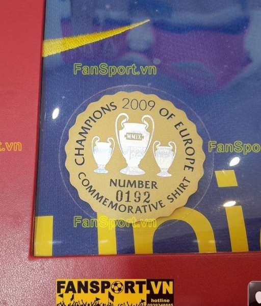 Box shirt Barcelona Champion League Winner 2009 jersey 286784 Nike