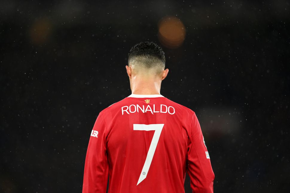 Áo Ronaldo 7 Manchester United 2021 2022 home jersey shirt red H31447