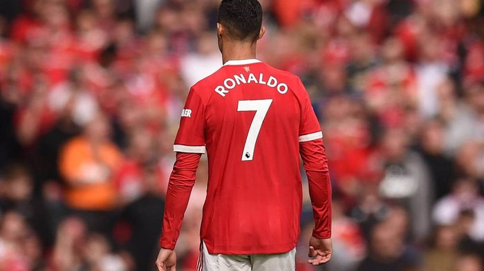 Áo Ronaldo 7 Manchester United 2021 2022 home jersey shirt red H31447