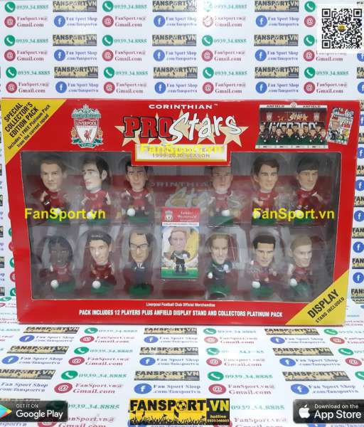 Box Liverpool 1999-2000 home team season red pack corinthian set