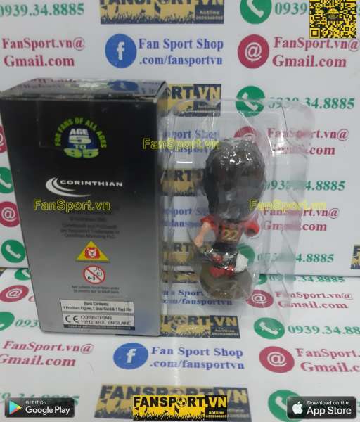 Tượng Kaka 22 AC Milan 2004 2005 home red black corinthian PR036 box