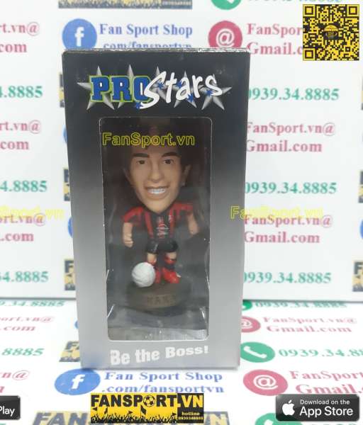 Tượng Kaka 22 AC Milan 2004 2005 home red black corinthian PR036 box